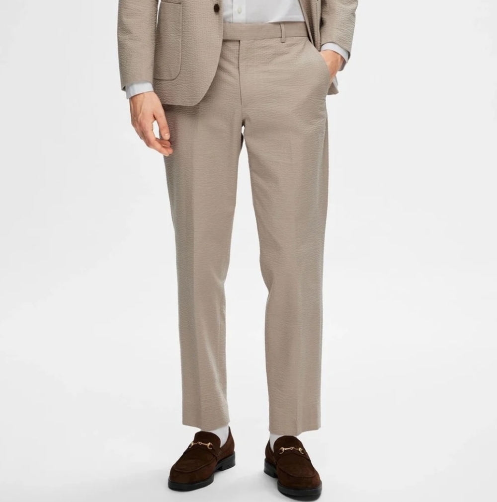 Black Label Paul Smith Grey Straight Leg Trouser